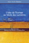 L’idée de l’Europe: au Siècle des Lumières - cover image